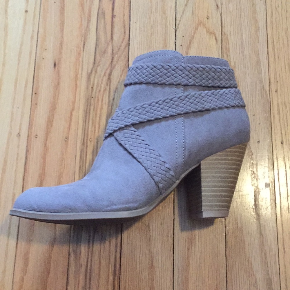 Braided booties
